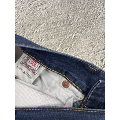 Evisu jeans vintage navy blue silver seagulls Genes