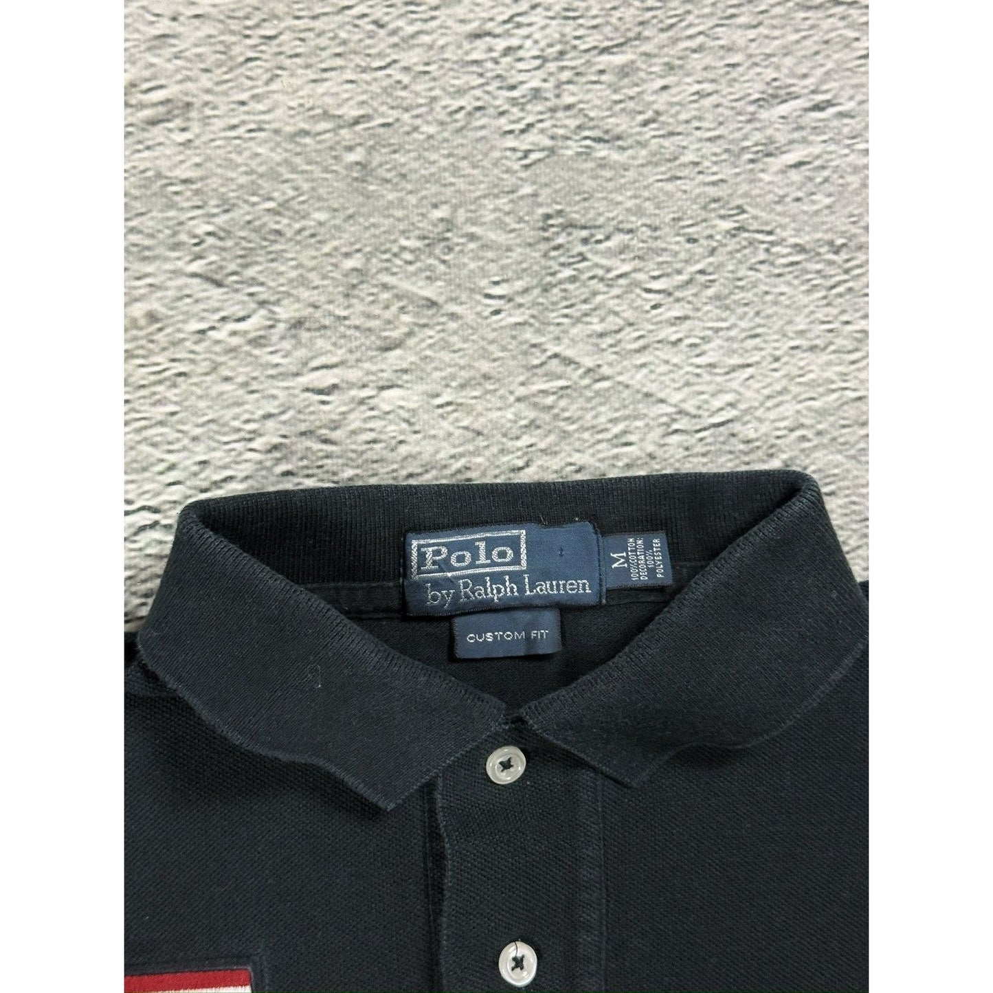 Chief Keef Polo Ralph Lauren USA black Polo t-shirt big pony