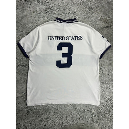Chief Keef Polo Ralph Lauren USA vintage shirt white