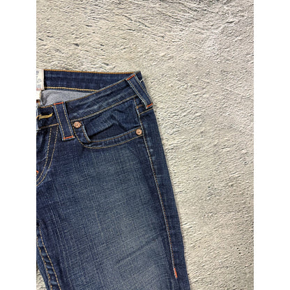 True Religion vintage skinny jeans slim Stella stitching