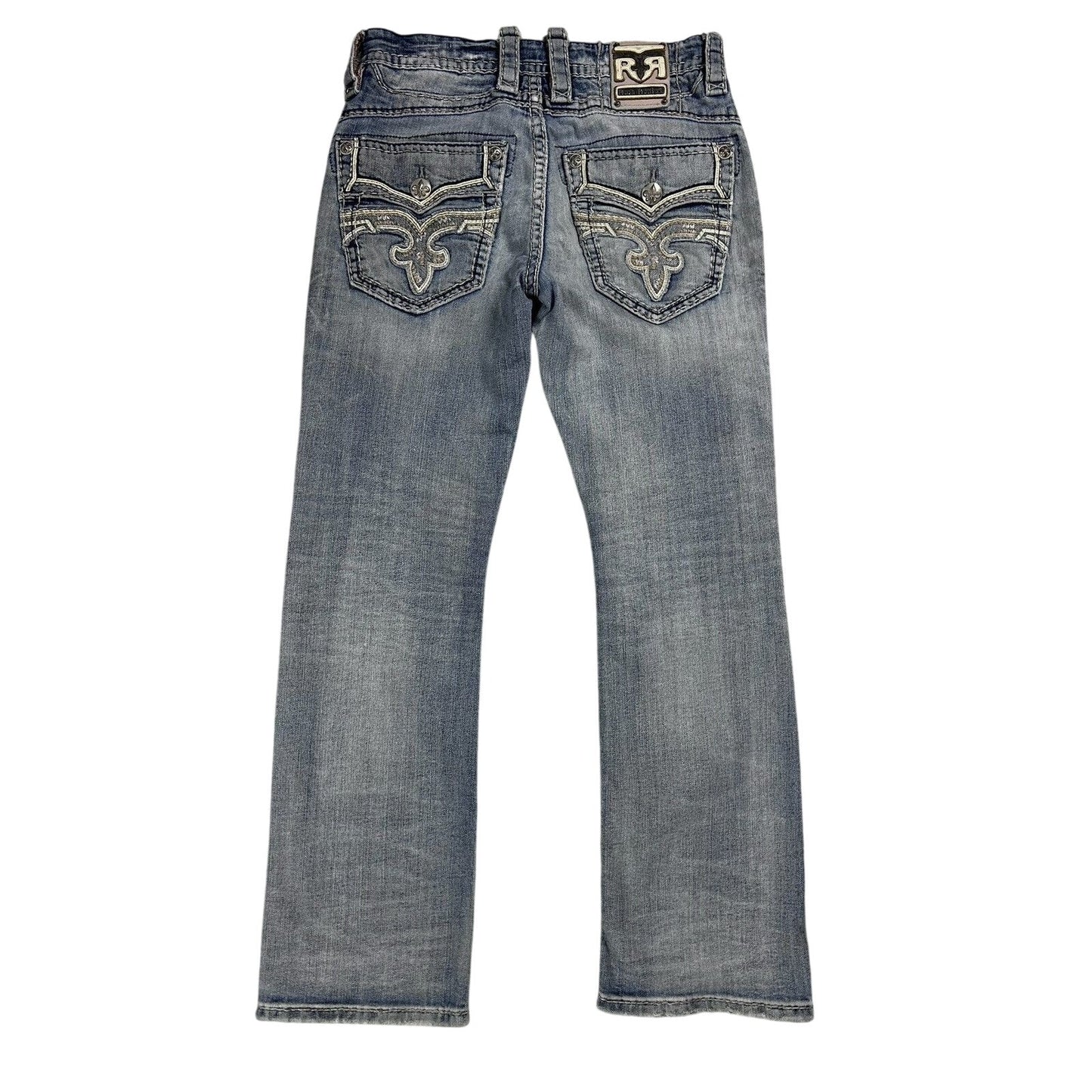 Rock Revival Rogue washed jeans Y2K flared Bootcut