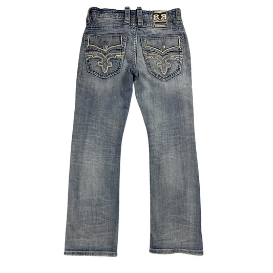 Rock Revival Rogue washed jeans Y2K flared Bootcut
