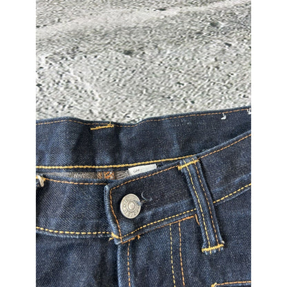 Evisu jeans vintage inside out selvedge red embroidery