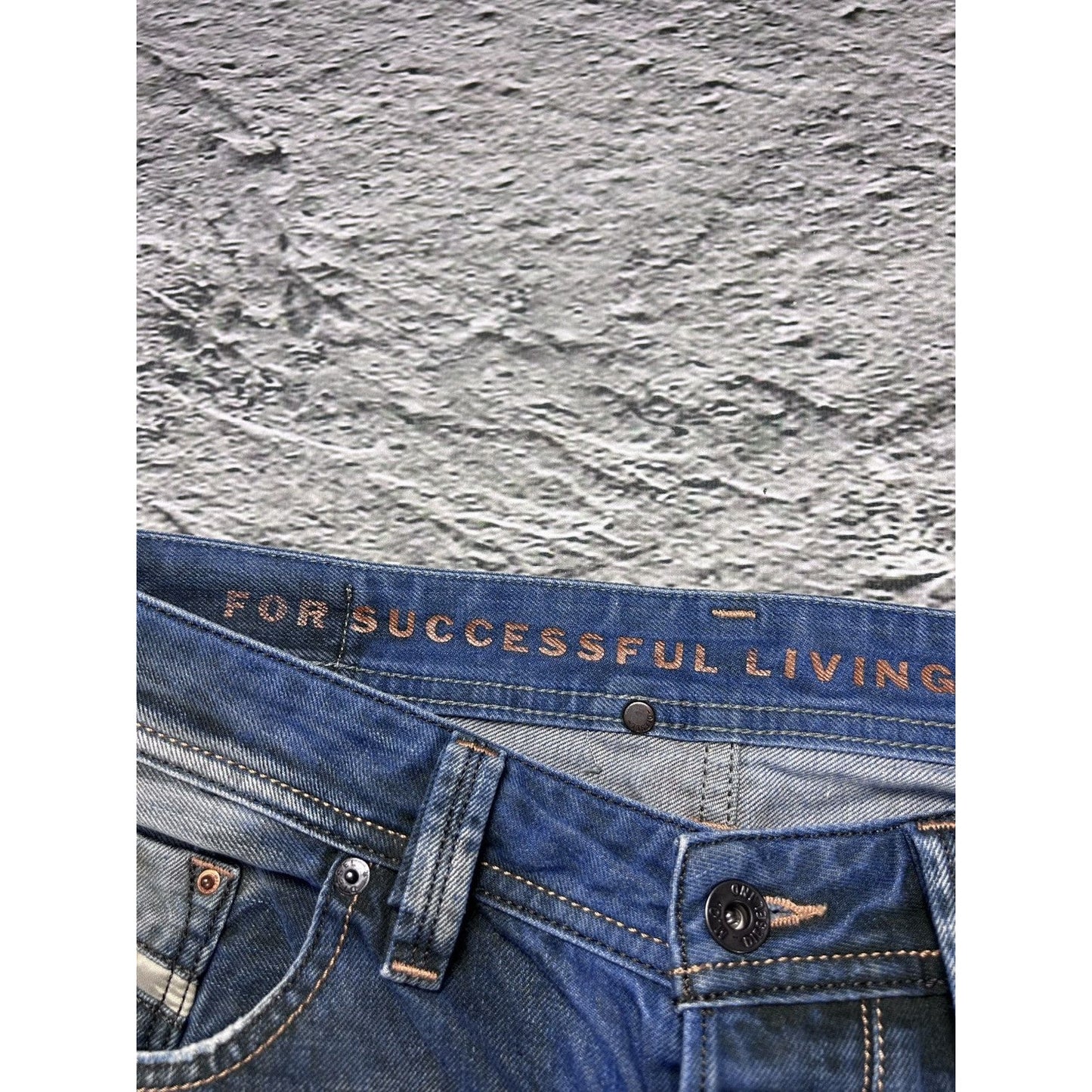 Diesel jeans vintage blue Y2K Larkee-T tapered