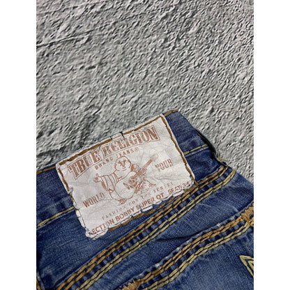 RARE True Religion jeans gold stitching Y2K Bobby Super QT