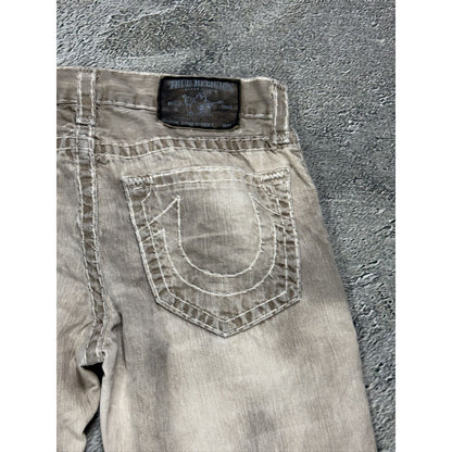 True Religion jeans vintage pants beige Geno super T