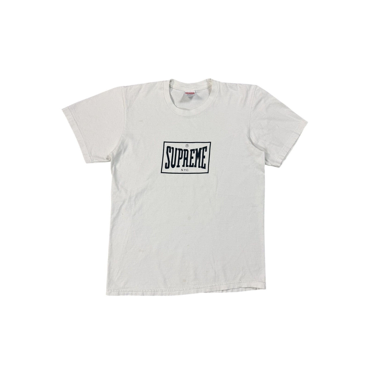 Supreme fw23 warm up t-shirt white