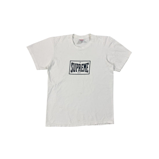 Supreme fw23 warm up t-shirt white