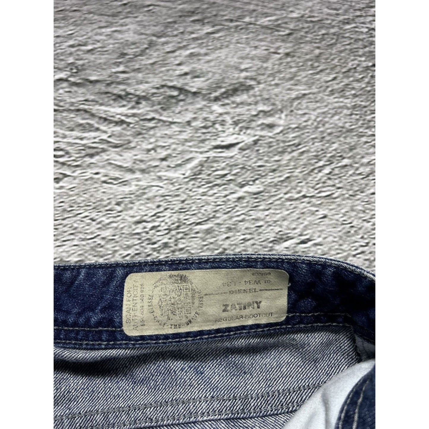 Diesel vintage pants Y2K jeans blue