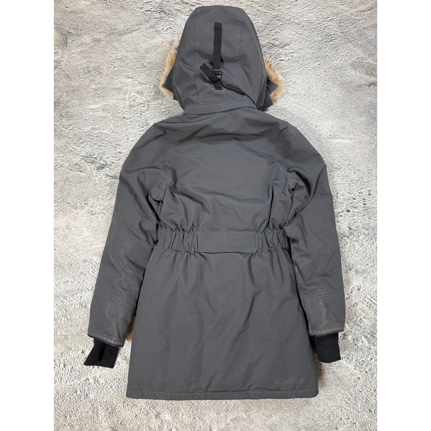 Canada Goose trillium parka jacket grey puffer