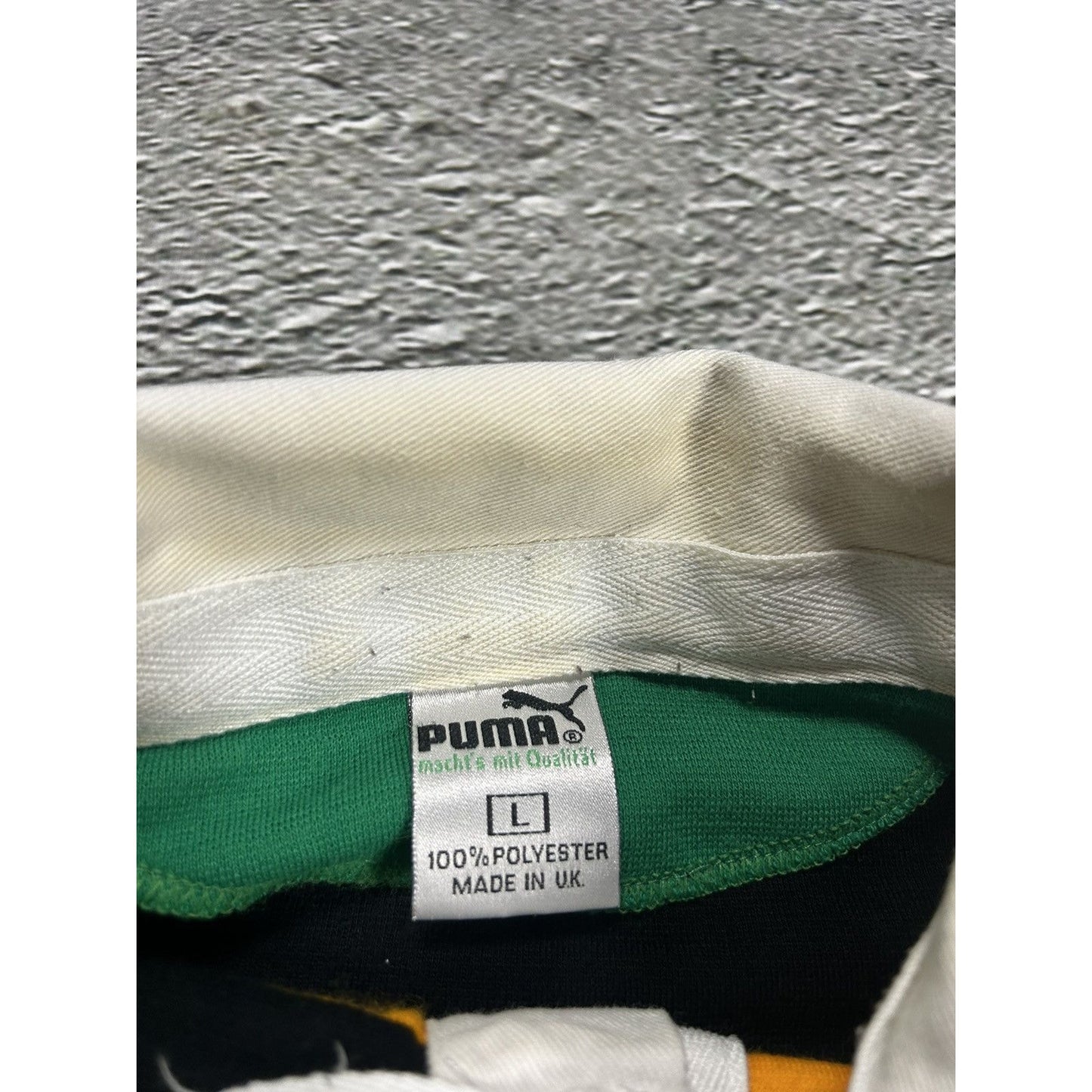 Puma Northampton FC Rugby Shirt jersey Jamaica 90s Carlsberg