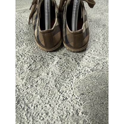 Burberry canvas low shoes Nova Check beige