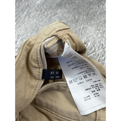 Armani vintage beige jeans slim denim pants