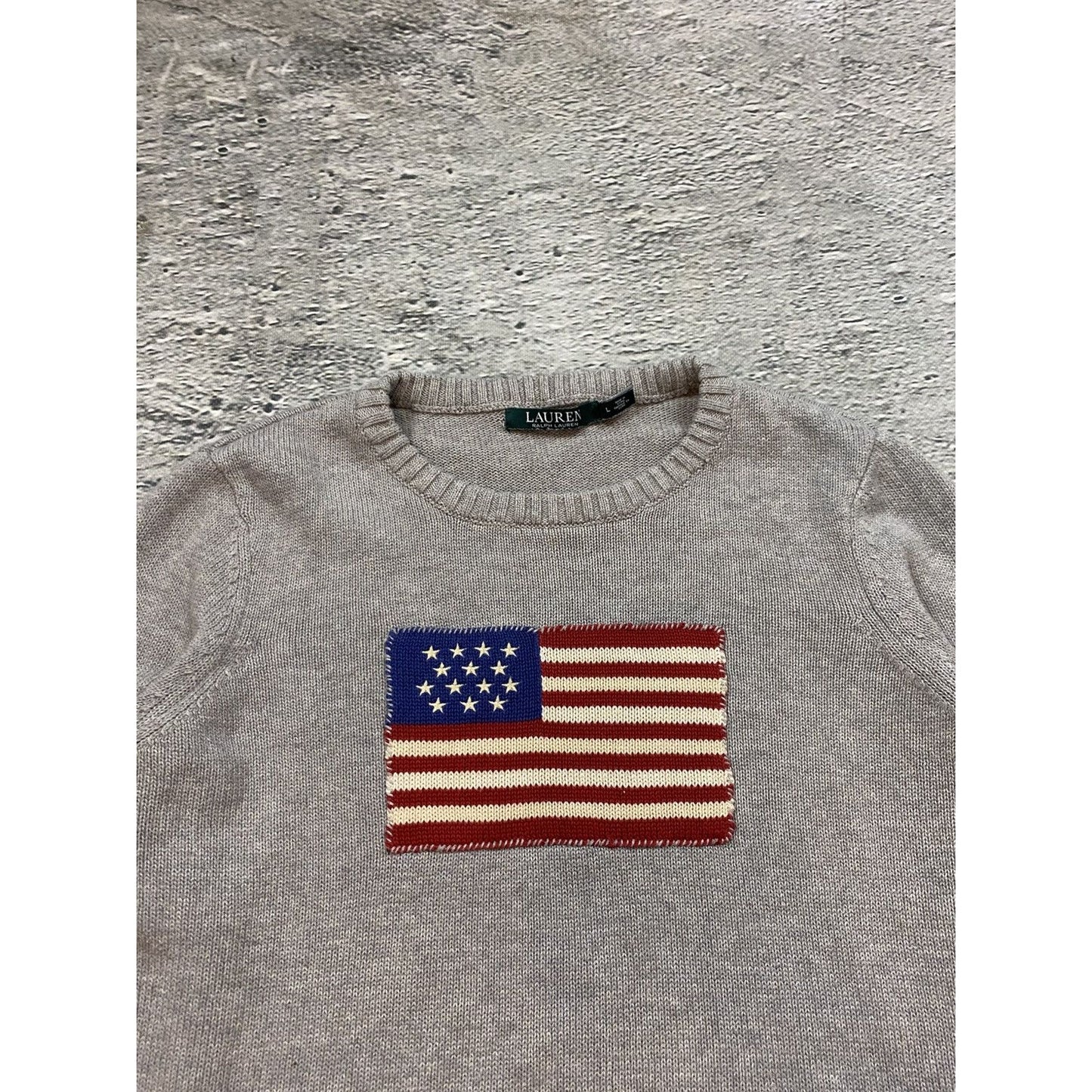 Chief Keef Polo Ralph Lauren sweater USA flag