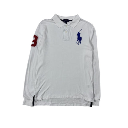 Chief Keef Polo Ralph Lauren longsleeve white