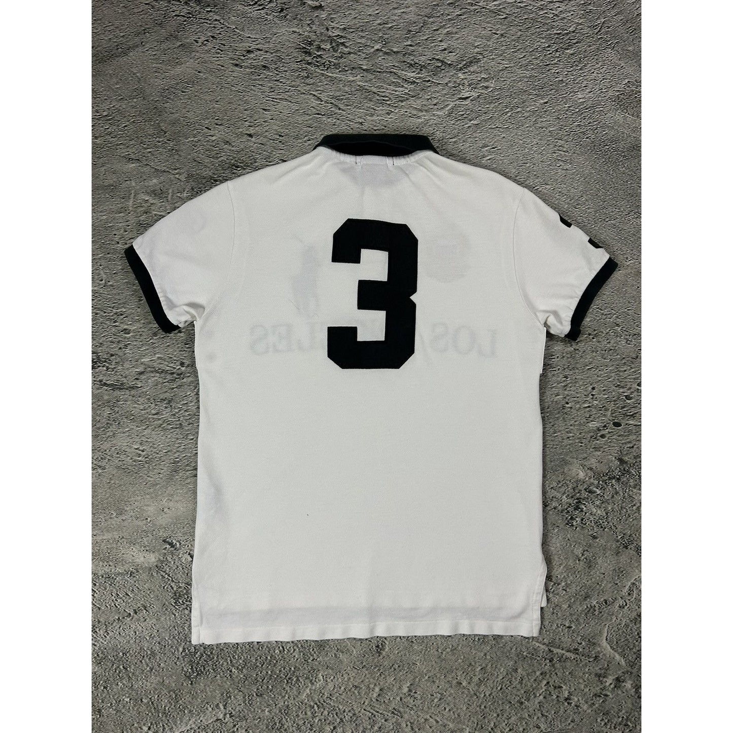 Chief Keef Polo Ralph Lauren Los Angeles vintage white black
