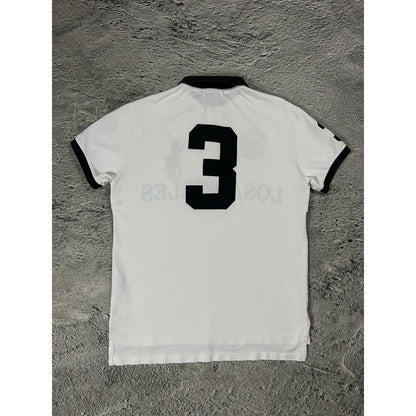 Chief Keef Polo Ralph Lauren Los Angeles vintage white black