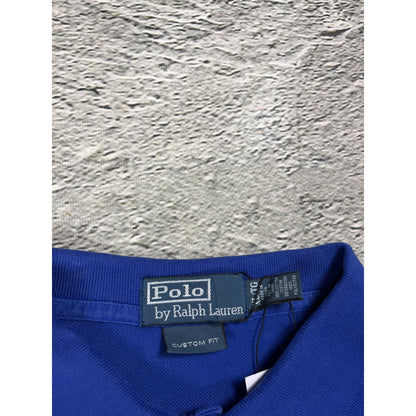 Chief Keef Polo Ralph Lauren USA longsleeve big pony blue