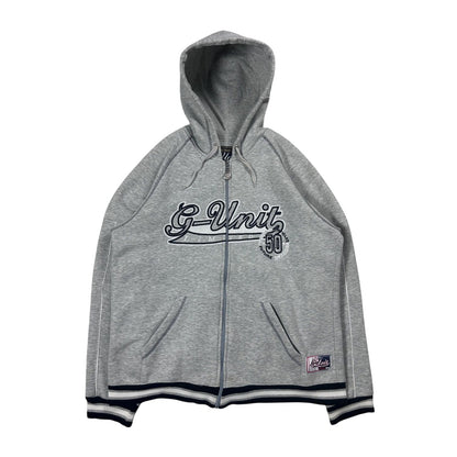 G Unit zip hoodie grey vintage hip hop 50 Cent
