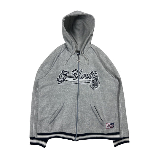 G Unit zip hoodie grey vintage hip hop 50 Cent