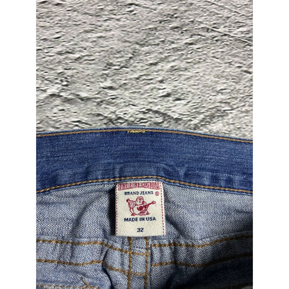 True Religion blue jeans studded Y2K Ricky vintage