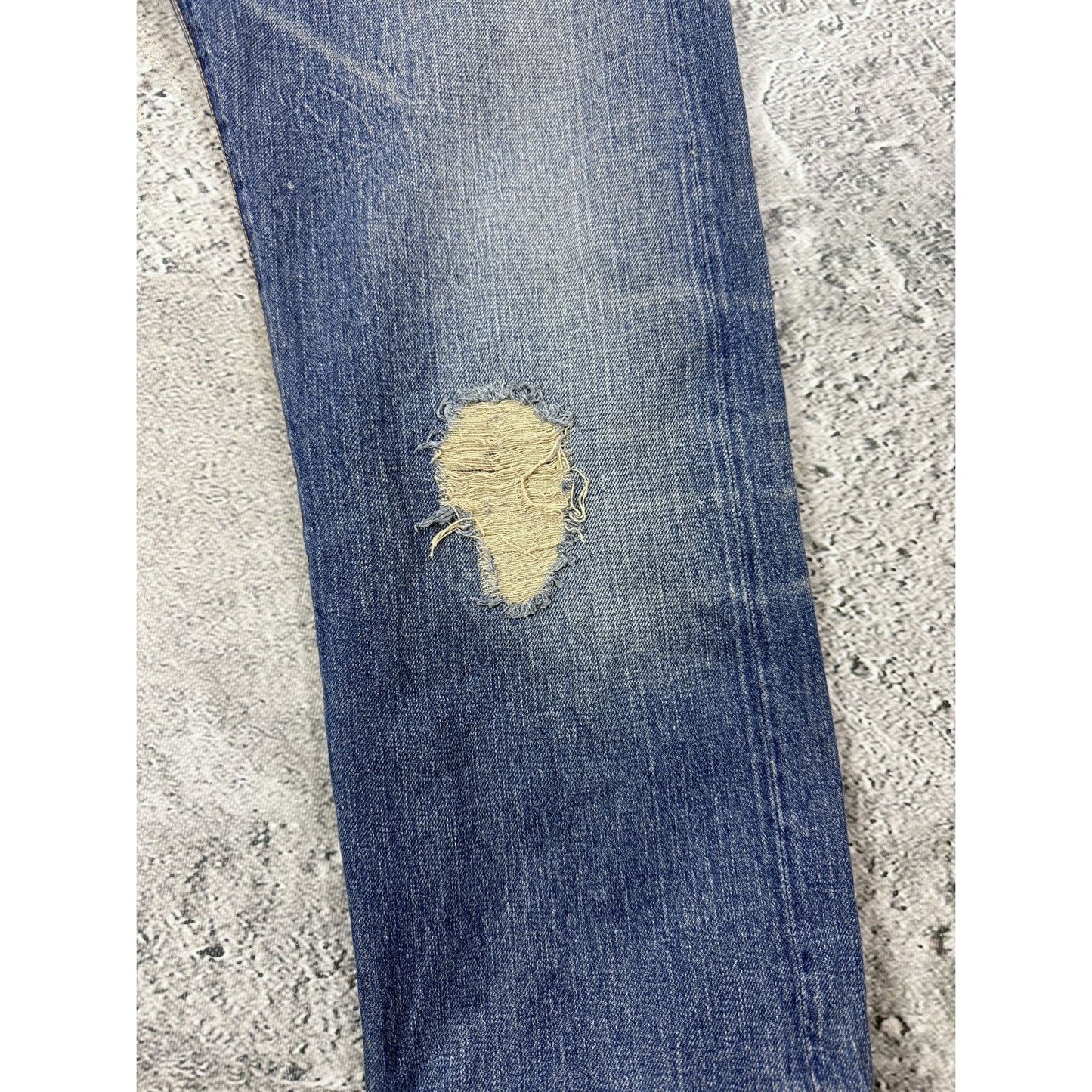 Evisu jeans vintage seagull logo selvedge denim