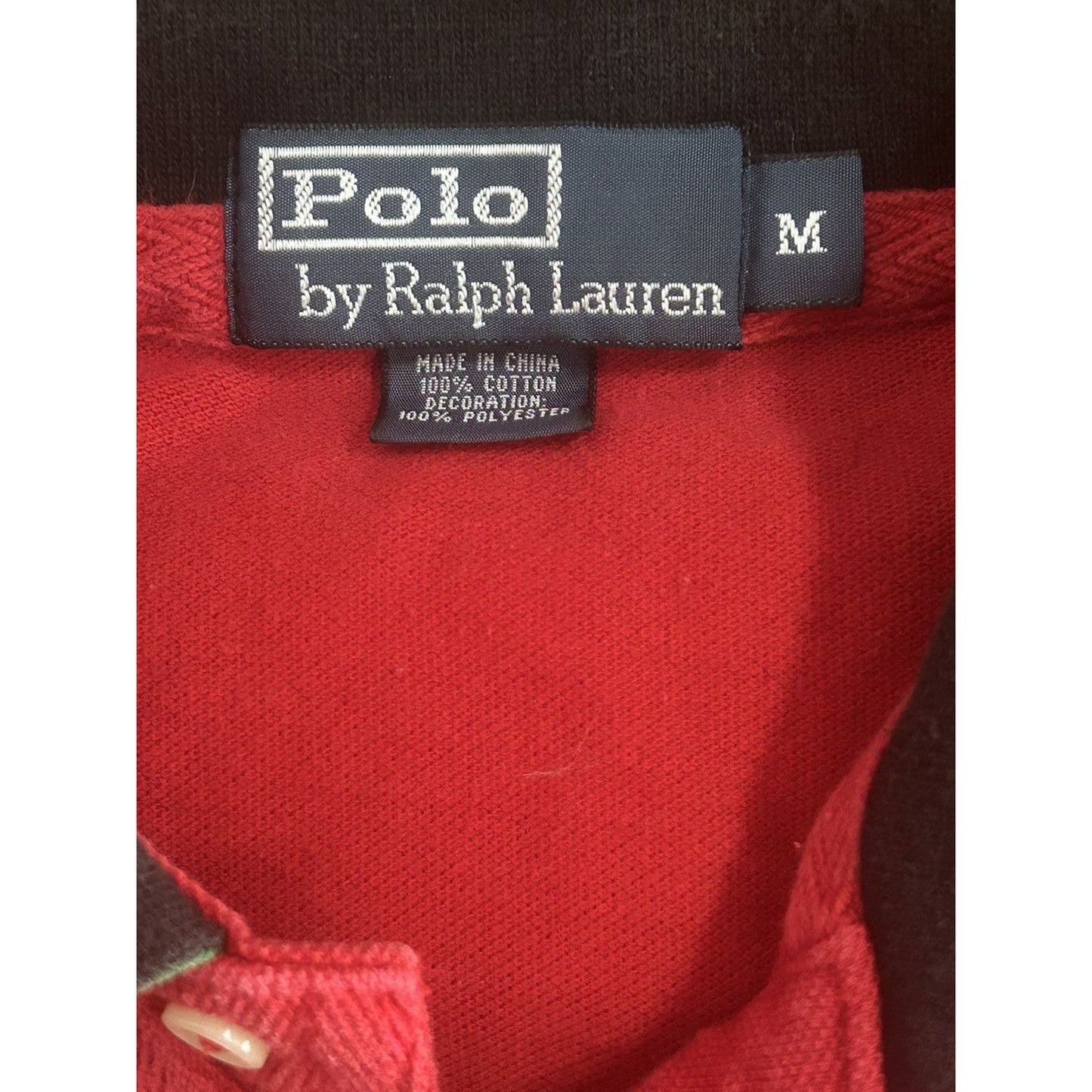 Chief Keef Polo Ralph Lauren Milan Red polo T-shirt