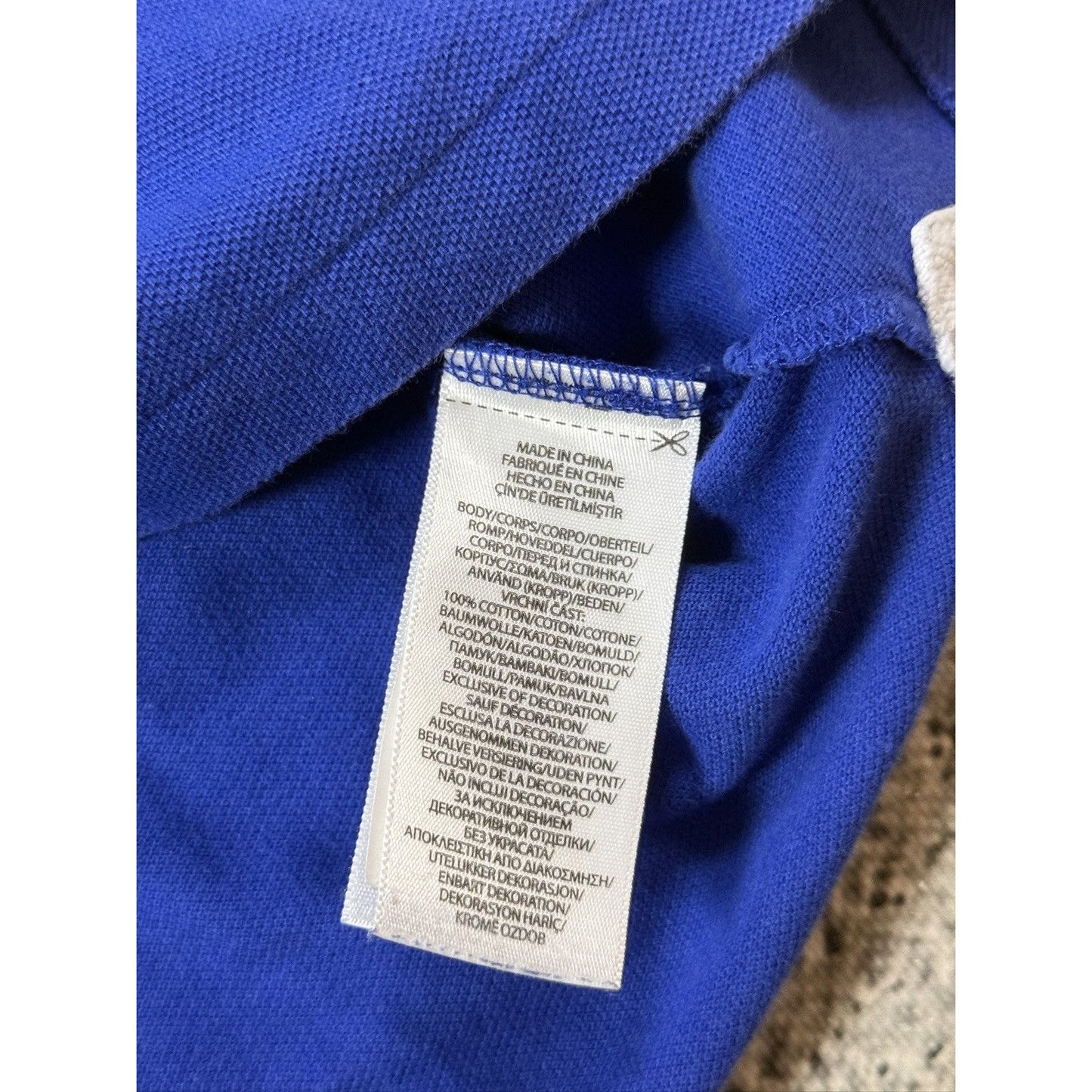 Chief Keef Polo Ralph Lauren Los Angeles vintage blue