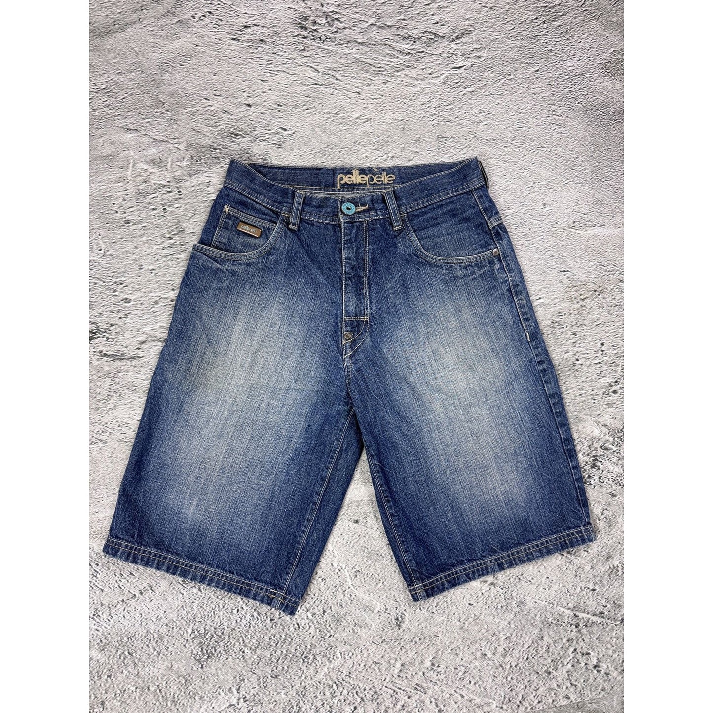 Pelle Pelle vintage jorts shorts denim jeans