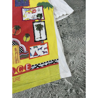 Versace Miami Florida Beach vintage T-shirt fullprint