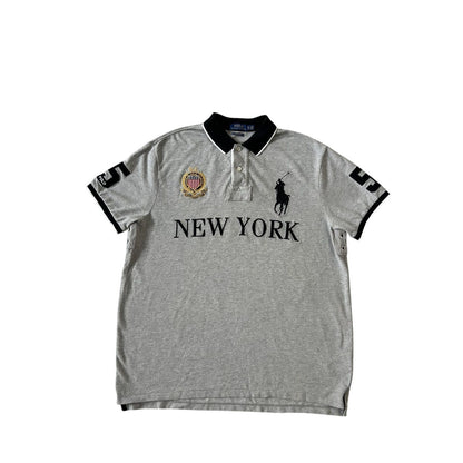 Chief Keef Polo Ralph Lauren New York grey Polo T-shirt