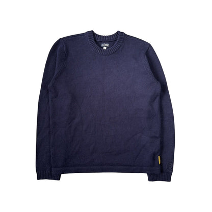 Armani Jeans sweater Vintage Lana Wool Navy blue