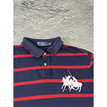 Chief Keef Polo Ralph Lauren navy red striped big pony