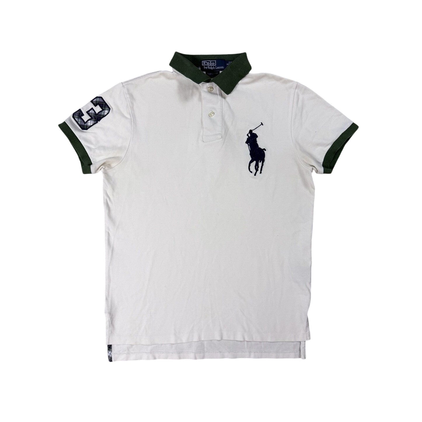 Chief Keef Polo Ralph Lauren big pony white green collar