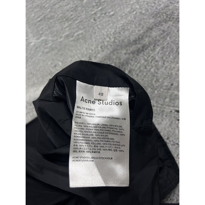 Acne Studios coat padded bomber jacket Malte PAW15