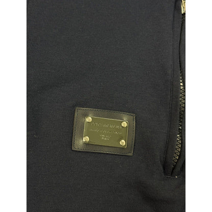 Dolce & Gabbana navy zip up crewneck multi pocker DG Y2K