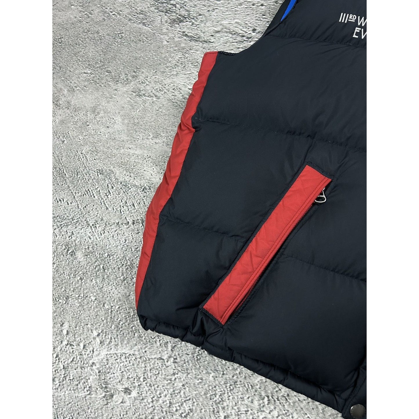 Chief Keef Polo Ralph Lauren vintage puffer vest black USA