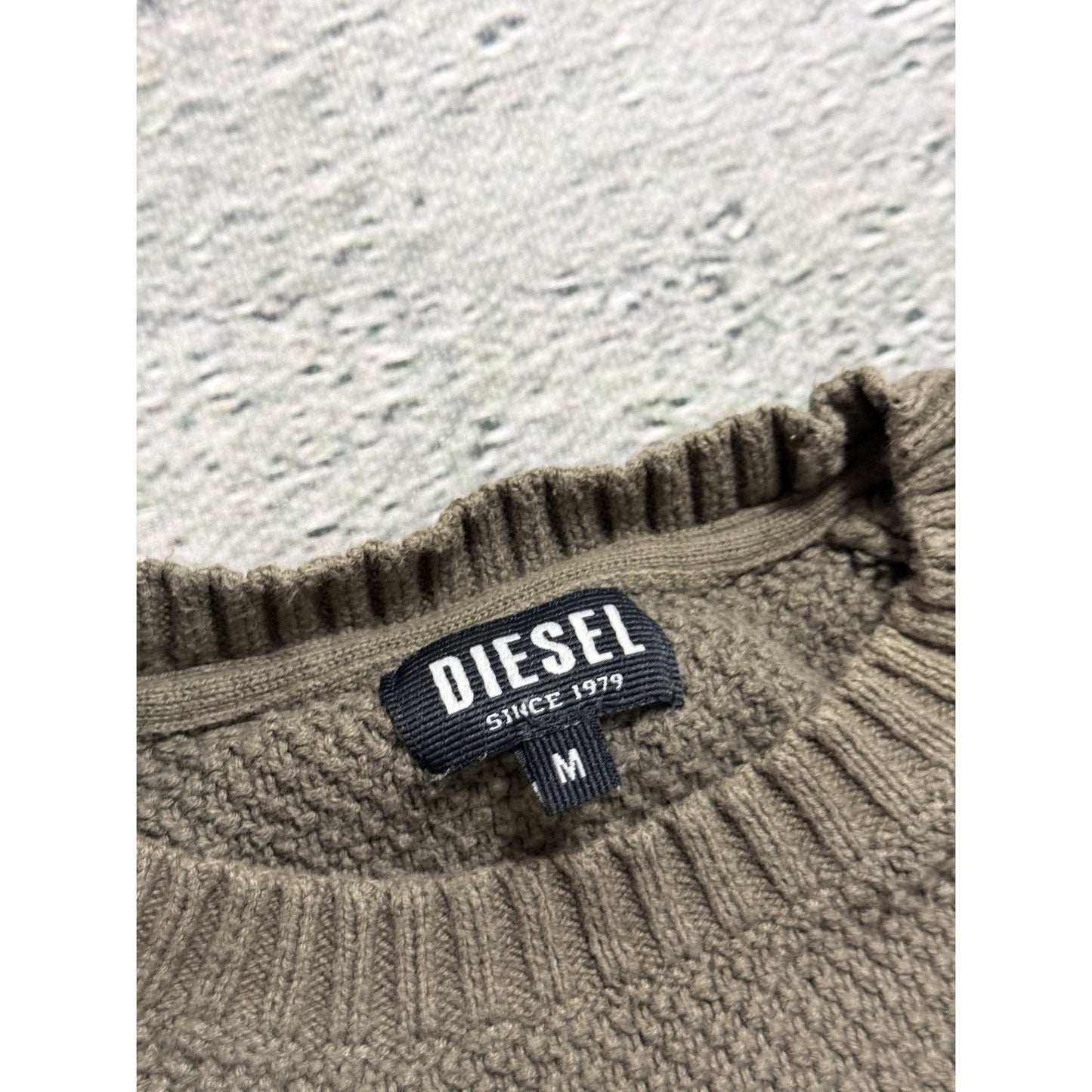 Diesel vintage sweater khaki Y2K