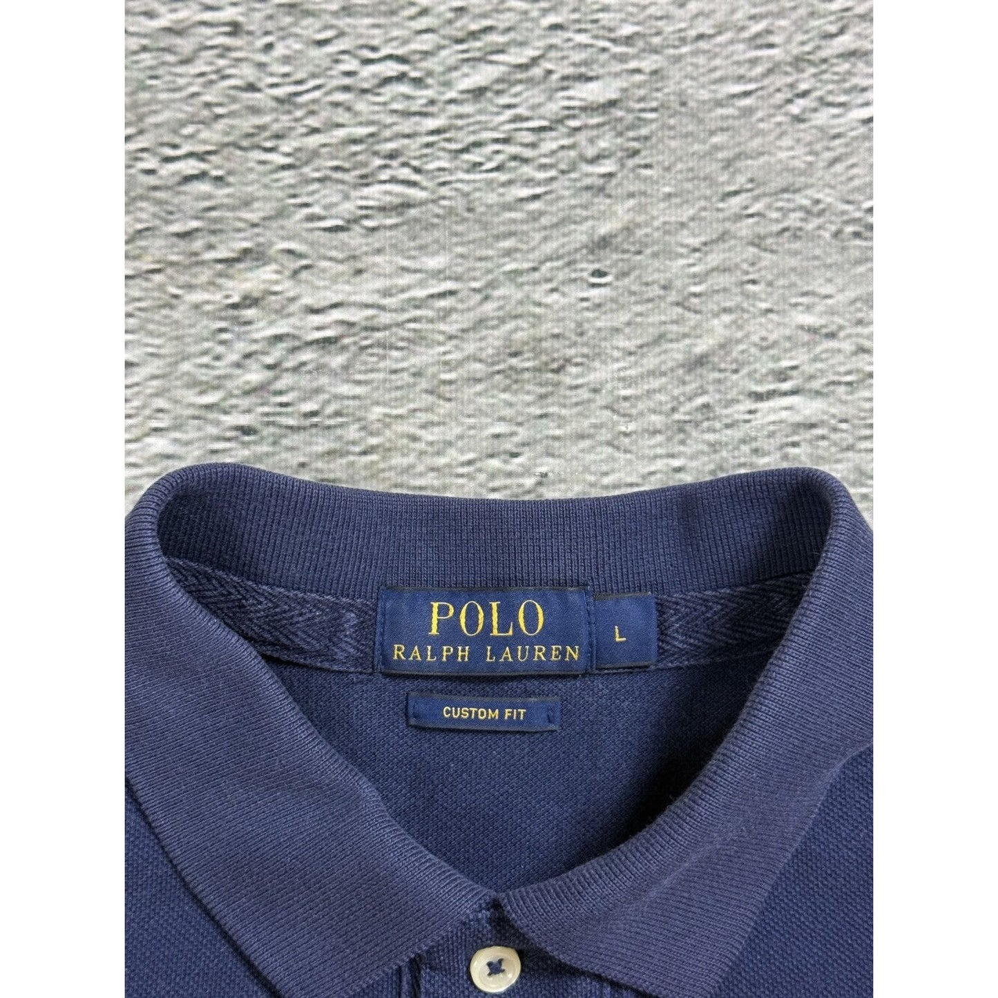 Chief Keef Polo Ralph Lauren New York navy blue Polo T-shirt