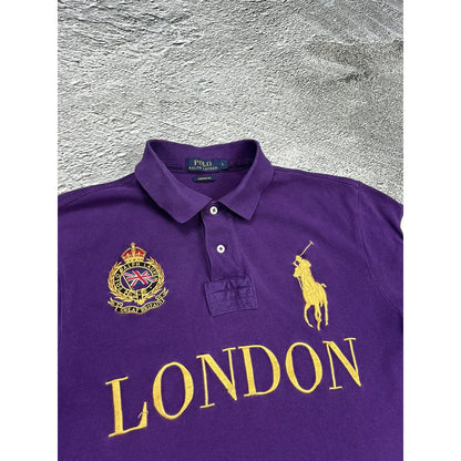 Chief Keef Polo Ralph Lauren London Polo T-shirt purple