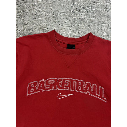 Nike Basketball T-Shirt Vintage Red Boxy Cropped