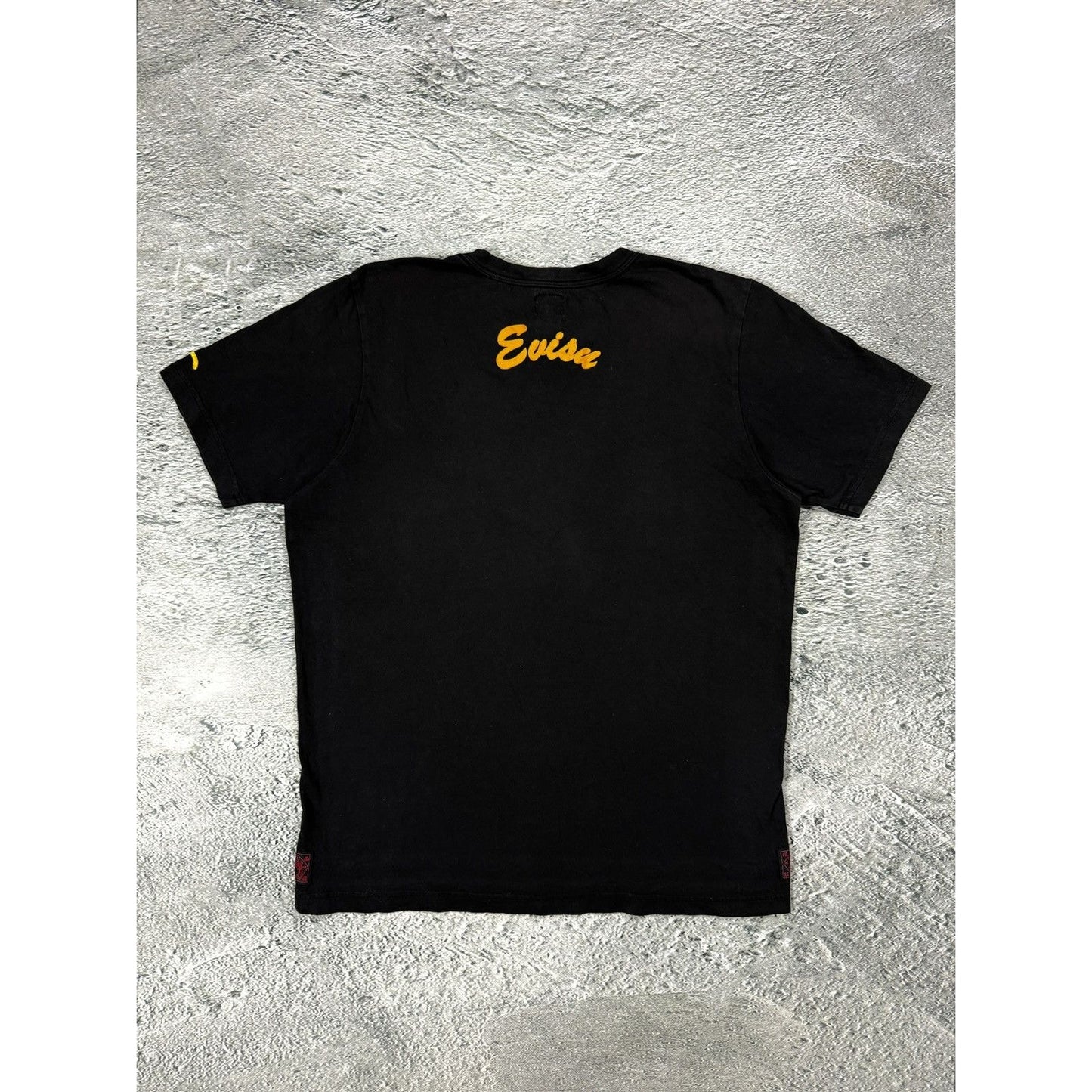 Evisu t-shirt vintage big Golden logo seagull Dragon