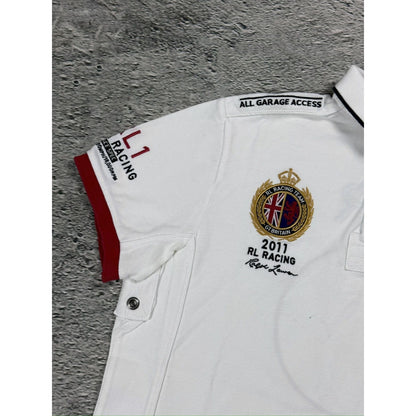 Chief Keef Polo Ralph Lauren RL1 Racing GT Britain white