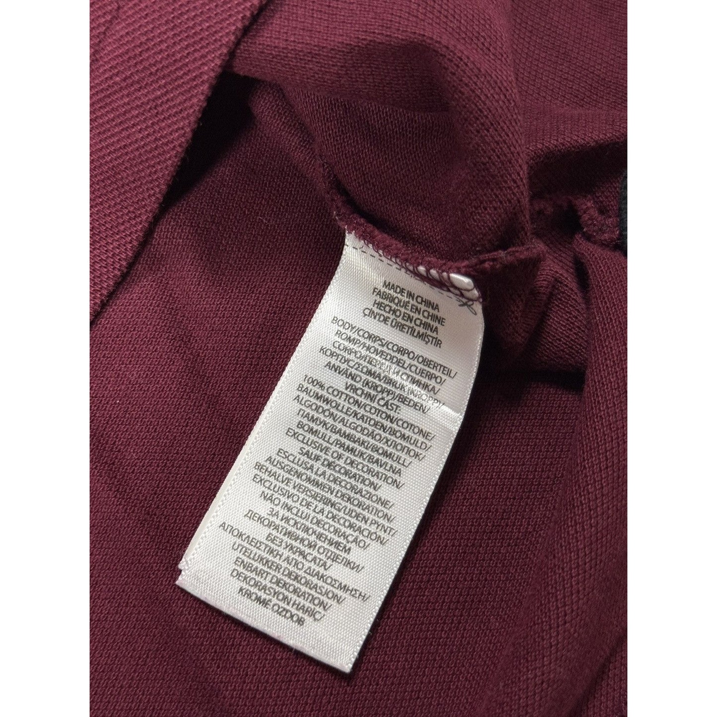 Chief Keef Polo Ralph Lauren T-shirt burgundy Houston
