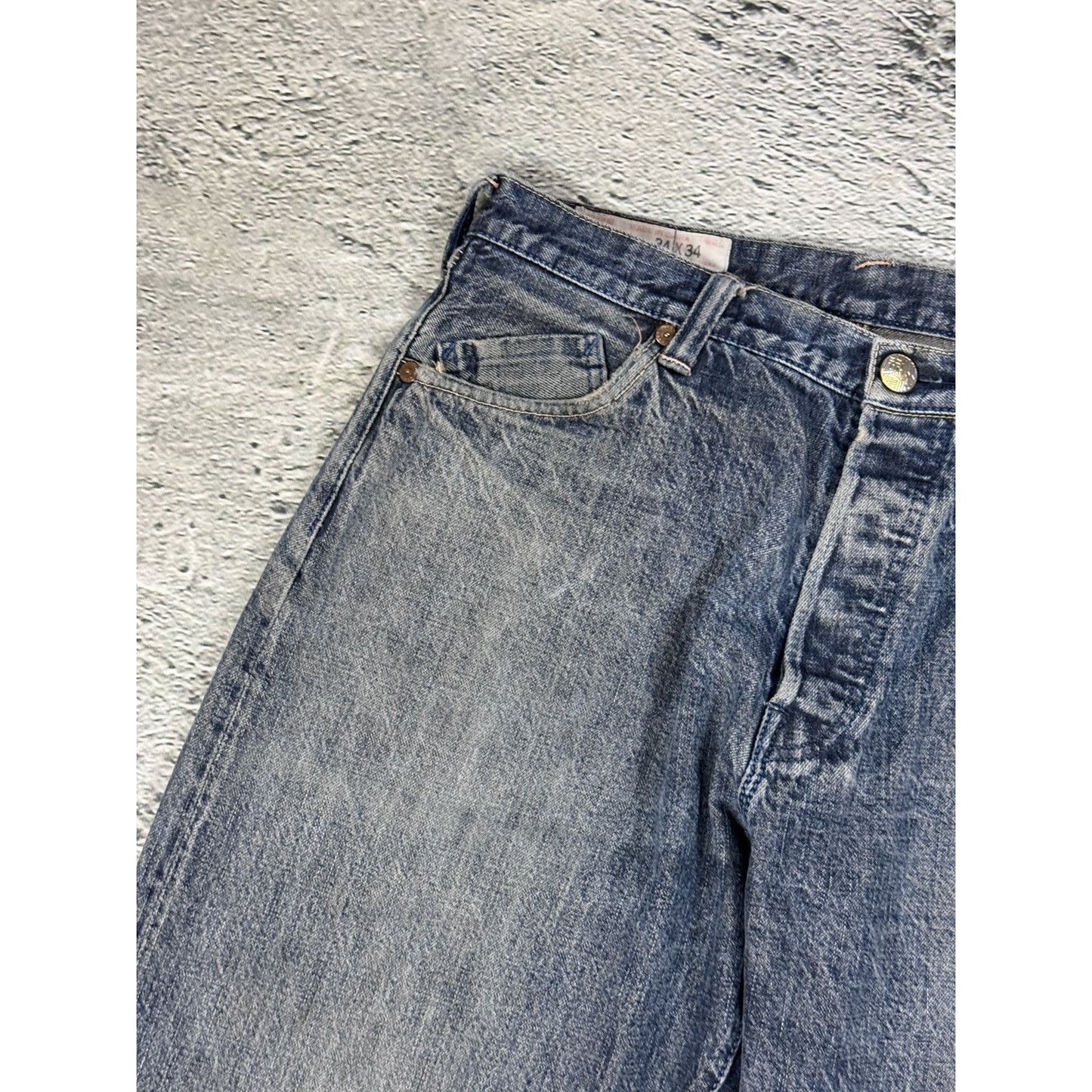 Evisu Yamane jeans vintage Japanese selvedge denim pants