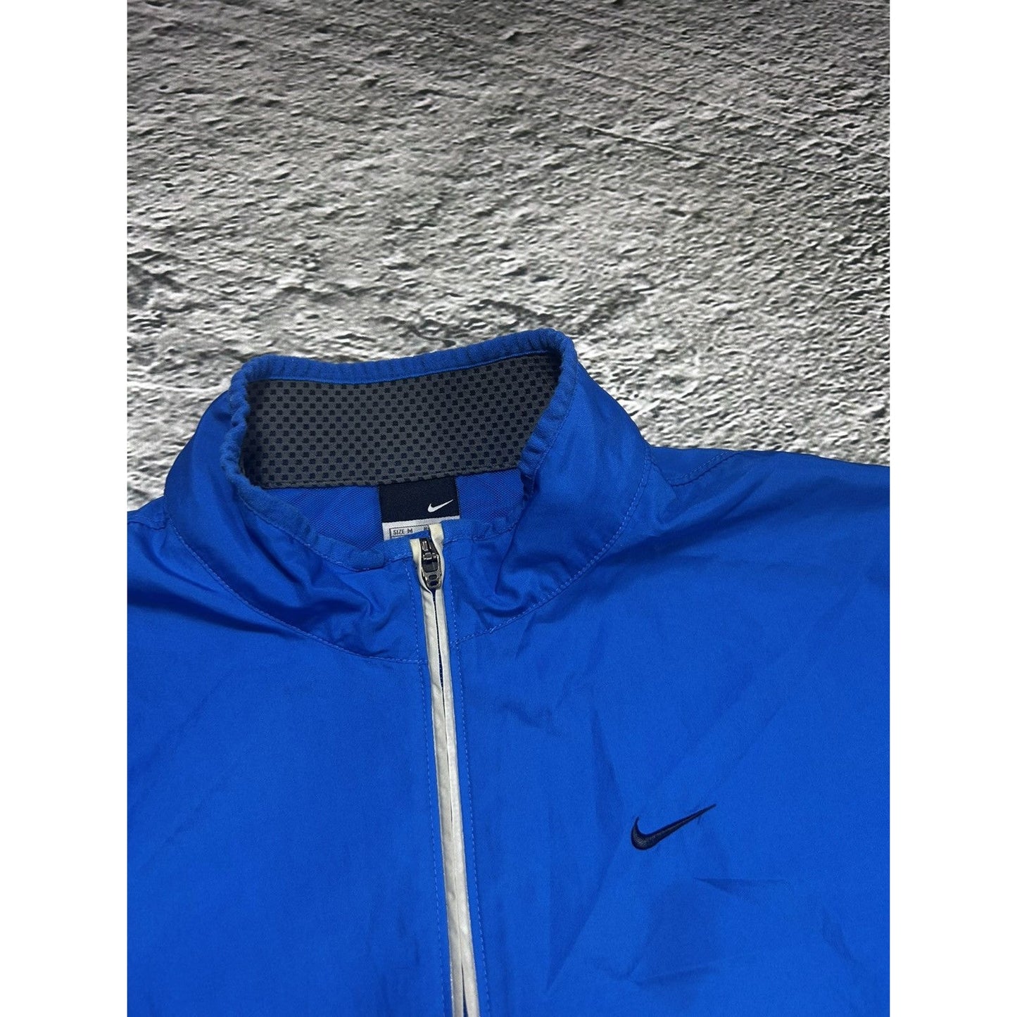 Nike vintage track suit blue black track pants windbreaker