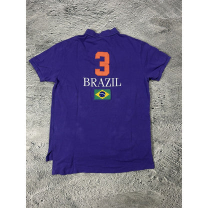 Chief Keef Polo Ralph Lauren vintage Brazil big pony Navy
