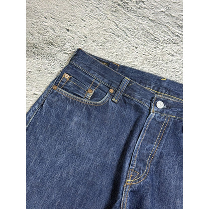 Evisu jeans vintage embroidery seagull logo selvedge