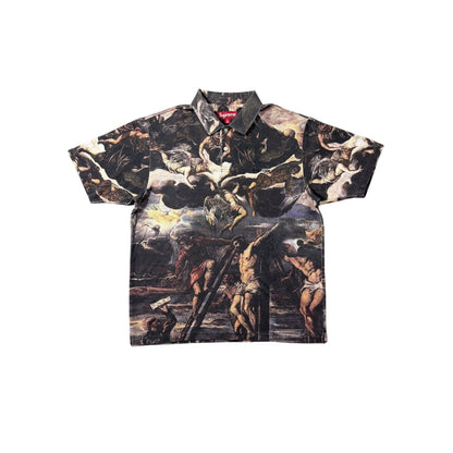 Supreme crucifixion polo tee FW26 T-shirt fullprint