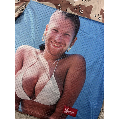 Supreme Aphex Twin Football Jersey chip camo SS25